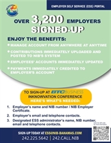 Over 3200 Employers Have Signed up for the Employers Self Service Portal