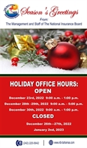 Holiday Office Hours