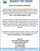 Request for Tender Group Life and Medical Insurance