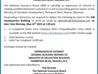 Public Tender - EOI - REPAIRS TO MINISTRY OF EDUCATION BLDG