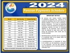 2024 Pension Payments Schedule