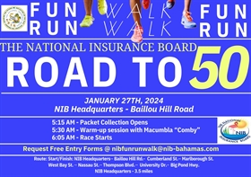 Fun Run: The National Insurance Board-Road To 50