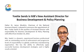 Executive Appointment - Yvette Sands