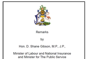 Press Statement By Minister D Shane Gibson on Registrants Self-Service Facility