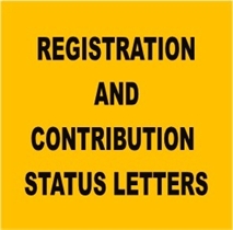 NIB Registration and Contribution Status Letters