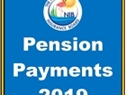 Pension Payment Schedule 2019