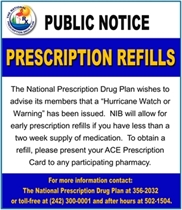 Prescription Refills NPDP