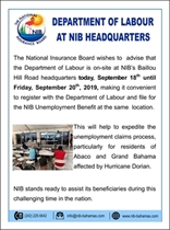Department of Labour at NIB