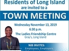 Town Meeting - Gray's Long Island