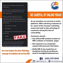 Be Careful of Online Fraud