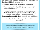 Pension Payment for October 2020