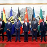 Minister Alfred Sears of the Ministry of Immigration and National Insurance attends the Foreign Ministers and Heads of Delegations meeting on May 12, 2025
